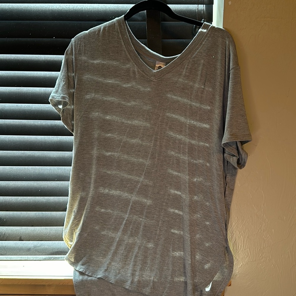 Grey Senita Athletics shirt